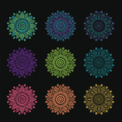 luxury ornamental mandala design.Simple mandala design,
Geometric ornamental mandalas.