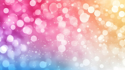 Fototapeta premium Abstract bokeh background of pastel colors
