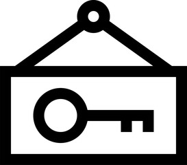 signboard illustration on a white background     