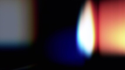 Abstract animation, dark background with color refraction effect, 4k seamless looping video, 3d render - Powered by Adobe