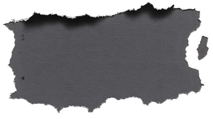 Abstract Textured Dark Grey Shape on Transparent Background Illustration
