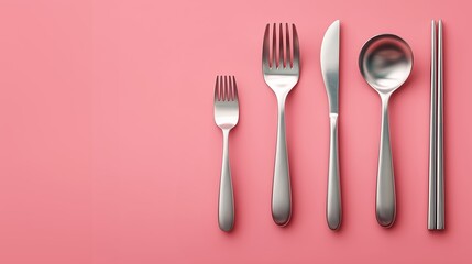 ステンレス製弁当箱用具、桜ピンク背景