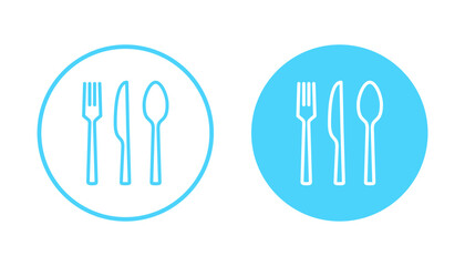 spoon and fork icon vector. spoon, fork and knife icon vector. restaurant sign and symbol