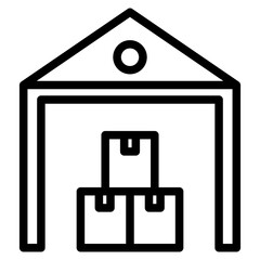 box packaging icon