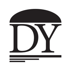 DY Logo made in Cirebon, West Java, Indonesia