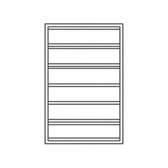 Simple Shelf Illustration