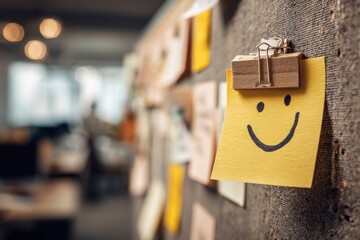 Quarry site undergoing construction for landfill development features a protective polyethylene film and a smiley face note, promoting a positive atmosphere Generative AI