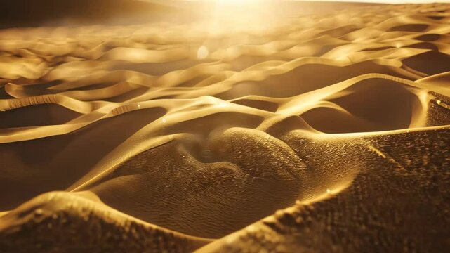 Sand surface texture captures the granular beauty of sandy landscapes, adding warmth and depth to designs, Ai Generated.