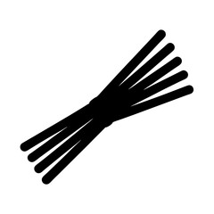 A Bundle of Sticks or Stalks Graphic Illustration