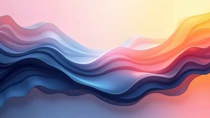 vibrant abstract background with soft color gradiant in pink,blue,black and yellow,fluid shapes,modern design high resolution