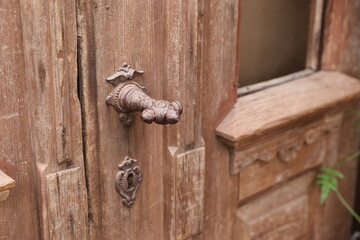 rustic door