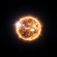 Fototapeta premium Sun in Space (2)