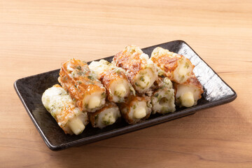 チーズちくわの磯部焼き