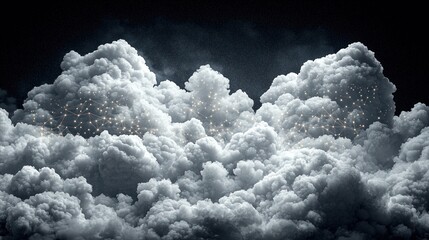 Cloud Computing Network: Digital Constellation in the Sky