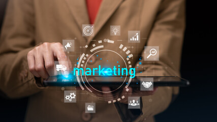 analyze marketing strategies, modern marketing business ideas, use online technologies and advertising through websites and media, to plan future growth ,Setting business goals