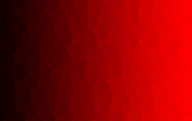 Light Red illustration low poly cover. Triangular geometric sample with gradient. A new texture for your design. Modern abstract illustration with polygonal triangles. Multipurpose app design.