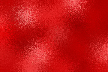 Red foil paper decorative texture background for artwork. red glass background. red Textured surface of colored plastic, abstract background.