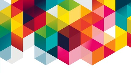 Obraz premium 幾何学模様の背景画像