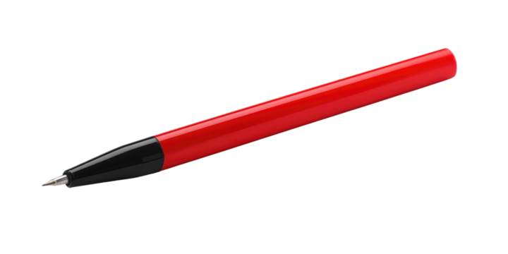 Red Marker Image on transparent background