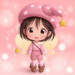 Fototapeta premium fairy tale chibi