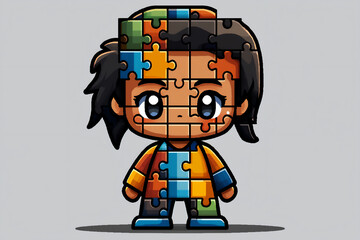 puzzle chibi