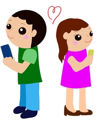 マッチングアプリで出会ったカップル