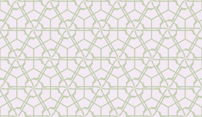 Fototapeta premium Original interior background in triangles style. Curved line. Vector illustration. For modern interior design, fashion print.