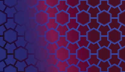 Fototapeta premium Blurred Background. Futuristic Template. Original Interior Background In Triangles Style. Curved Line. Vector Illustration. For Modern Interior Design, Fashion Print