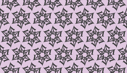 Obraz premium Vector illustration. For your business, presentation, fashion print. Pattern with abstract illusion triangles