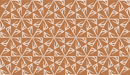 Pattern with polygonal geometric elements. Vector Seamless illustration. Template for wallpaper, interior design, decoration, scrapbooking page.