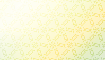 Decorative pattern with geometric ornament. Vector illustration. For fashion print, scrapbooking page, flyer design. Gradient color