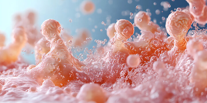 hormone secretion time-lapse