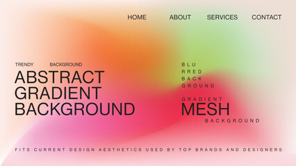 Obraz premium Vector messy effect with gradient background