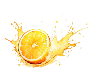 PNG Fruit orange lemon juice.