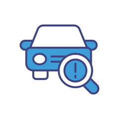 Trouble Shotting icon vector stock illustration