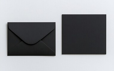 Blank Envelopes on White