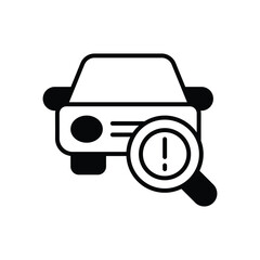 Trouble Shotting icon vector stock illustration