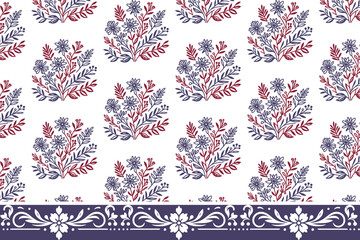 
hand sketched floral line art with ornamental borders ideal for wrapping paper pillow textiles and women fashion

