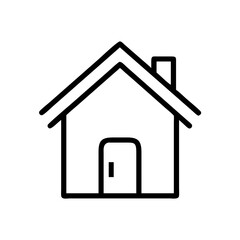 house icon on white background