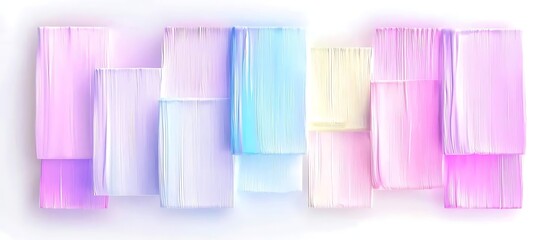 Naklejka premium Abstract Paint Strokes