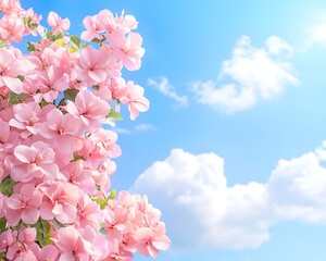 Blossoms Against a Sky