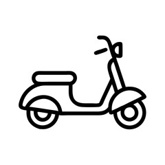 scooter vector icon