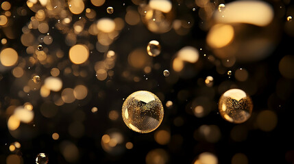 Abstract gold brown black texture background image