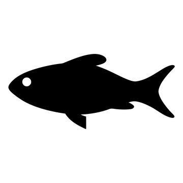 recommend clip art: kribensis fish black silhouette of a moorish idol fish aquatic animal ocean life- simple black silhouette of a kribensis fish tropical sea life animal icon,