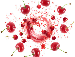 cherry in water