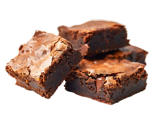 brownie on transparent background