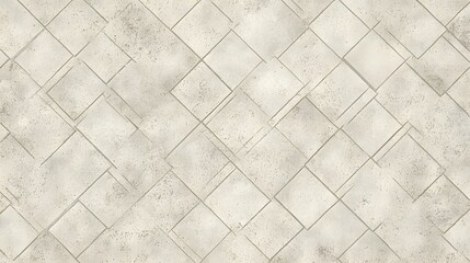 Beige Geometric Tile Pattern Seamless Texture