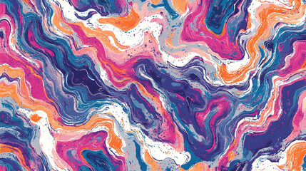 Vibrant and dynamic abstract watercolor pattern with hues of blue, purple, fuchsia, magenta, red, pink, lilac, orchid, orange, and white, creating a stunning explosion of color and design.

