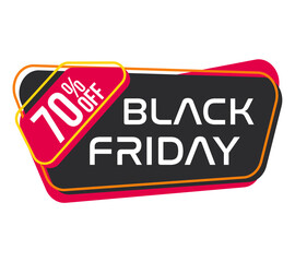 Black Friday Sales Promotion, stickers, clip art images, social media share, poster02.ai