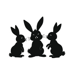 white_vector_background_bunny